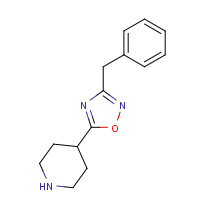 280110-72-7 3-benzyl-5-piperidin-4-yl-1,2,4-oxadiazole chemical structure