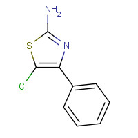 50729-62-9 5-chloro-4-phenyl-1,3-thiazol-2-amine chemical structure