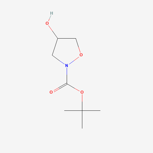 262444-52-0 tert-butyl 4-hydroxy-1,2-oxazolidine-2-carboxylate chemical structure