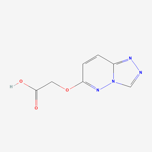 842972-47-8 2-([1,2,4]triazolo[4,3-b]pyridazin-6-yloxy)acetic acid chemical structure