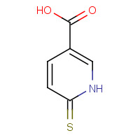 17624-07-6 6-sulfanylidene-1H-pyridine-3-carboxylic acid chemical structure