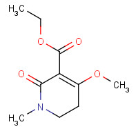 851726-49-3 ethyl 4-methoxy-1-methyl-6-oxo-2,3-dihydropyridine-5-carboxylate chemical structure