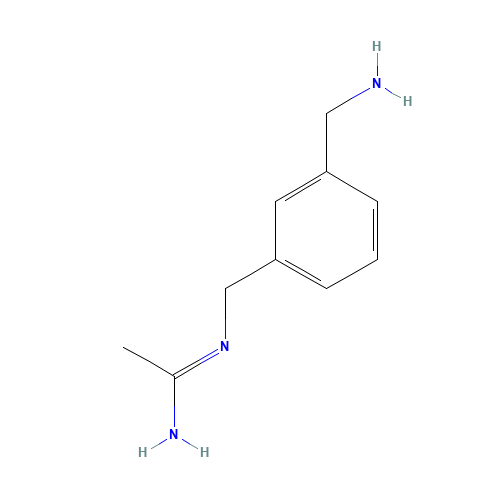 180001-34-7 N'-[[3-(aminomethyl)phenyl]methyl]ethanimidamide chemical structure