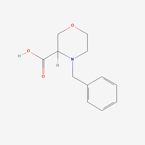 1219426-63-7 4-benzylmorpholine-3-carboxylic acid chemical structure