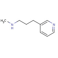 60753-09-5 N-methyl-3-pyridin-3-ylpropan-1-amine chemical structure