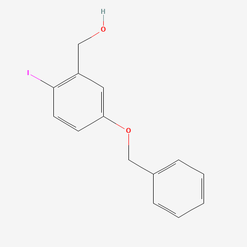 50765-13-4 (2-iodo-5-phenylmethoxyphenyl)methanol chemical structure