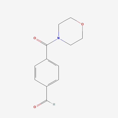 58287-80-2 4-(morpholine-4-carbonyl)benzaldehyde chemical structure