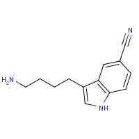 143612-85-5 3-(4-aminobutyl)-1H-indole-5-carbonitrile chemical structure