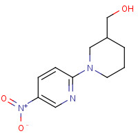 419542-61-3 [1-(5-nitropyridin-2-yl)piperidin-3-yl]methanol chemical structure