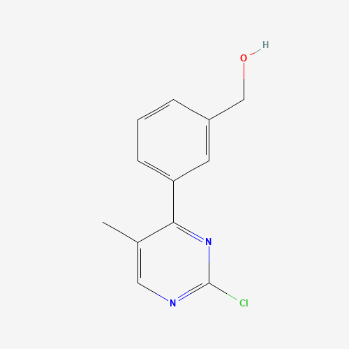 1312603-26-1 [3-(2-chloro-5-methylpyrimidin-4-yl)phenyl]methanol chemical structure