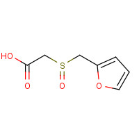 108499-26-9 2-(furan-2-ylmethylsulfinyl)acetic acid chemical structure