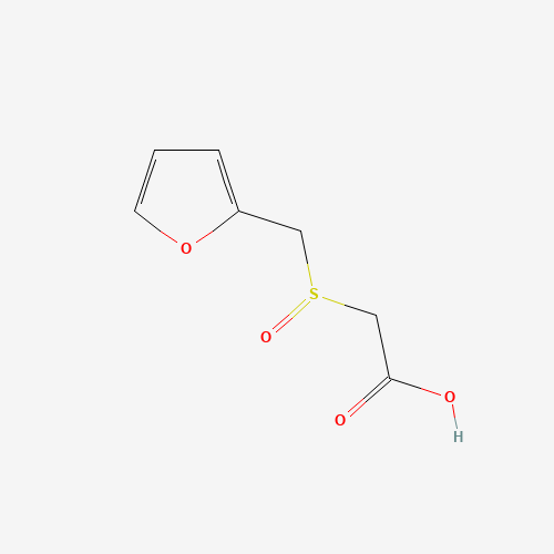 108499-26-9 2-(furan-2-ylmethylsulfinyl)acetic acid chemical structure