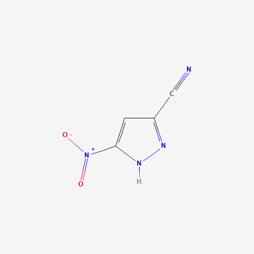 1204246-72-9 3-nitro-1H-pyrazole-5-carbonitrile chemical structure