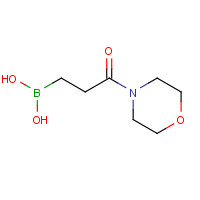 1350317-84-8 (3-morpholin-4-yl-3-oxopropyl)boronic acid chemical structure