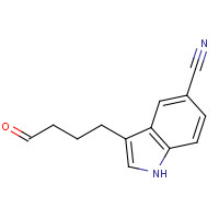 913730-89-9 3-(4-oxobutyl)-1H-indole-5-carbonitrile chemical structure