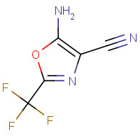 907552-39-0 5-amino-2-(trifluoromethyl)-1,3-oxazole-4-carbonitrile chemical structure