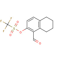944317-93-5 (1-formyl-5,6,7,8-tetrahydronaphthalen-2-yl) trifluoromethanesulfonate chemical structure