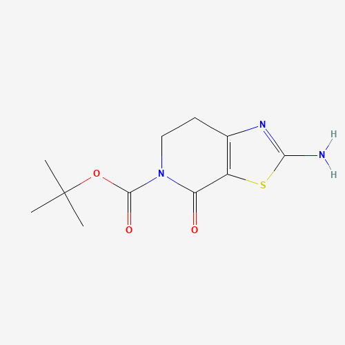 1312412-88-6 tert-butyl 2-amino-4-oxo-6,7-dihydro-[1,3]thiazolo[5,4-c]pyridine-5-carboxylate chemical structure