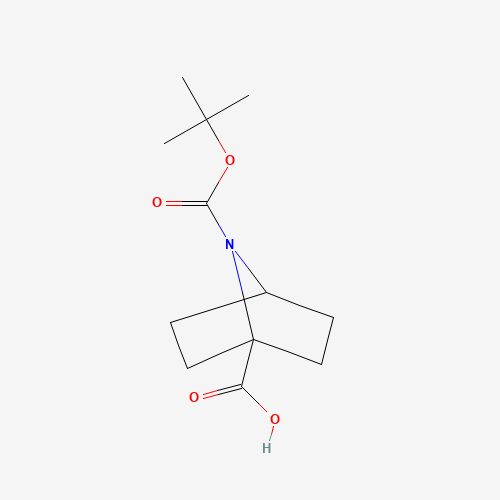 441353-52-2 7-[(2-methylpropan-2-yl)oxycarbonyl]-7-azabicyclo[2.2.1]heptane-4-carboxylic acid chemical structure