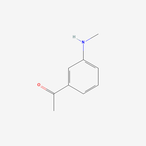 42865-75-8 1-[3-(methylamino)phenyl]ethanone chemical structure