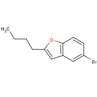 497225-66-8 5-bromo-2-butyl-1-benzofuran chemical structure