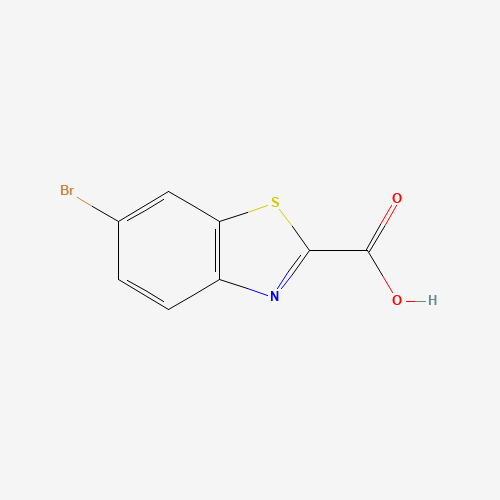 1187928-32-0 6-bromo-1,3-benzothiazole-2-carboxylic acid chemical structure