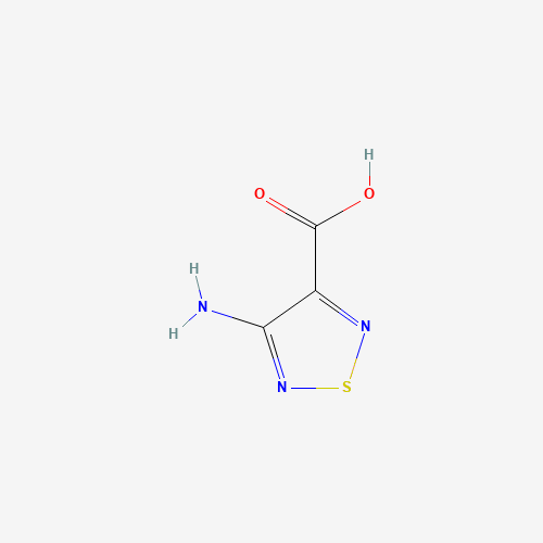 2829-58-5 4-amino-1,2,5-thiadiazole-3-carboxylic acid chemical structure