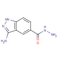 1210843-88-1 3-amino-1H-indazole-5-carbohydrazide chemical structure