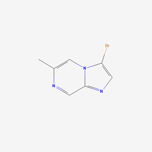 1276056-84-8 3-bromo-6-methylimidazo[1,2-a]pyrazine chemical structure