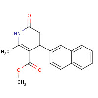 418777-22-7 methyl 6-methyl-4-naphthalen-2-yl-2-oxo-3,4-dihydro-1H-pyridine-5-carboxylate chemical structure