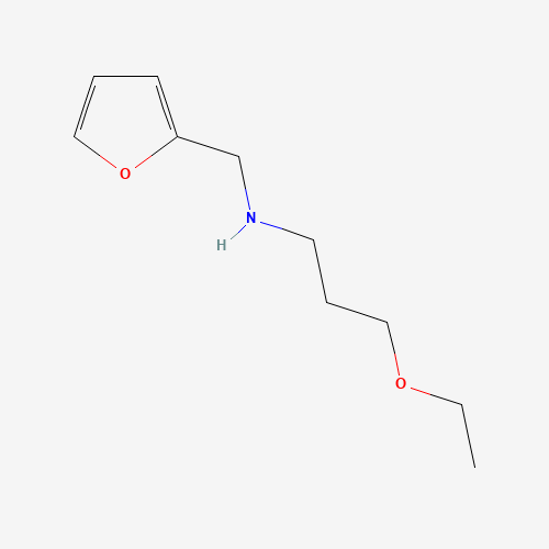 892582-02-4 3-ethoxy-N-(furan-2-ylmethyl)propan-1-amine chemical structure
