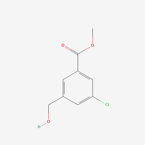 153203-58-8 methyl 3-chloro-5-(hydroxymethyl)benzoate chemical structure