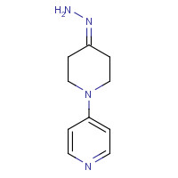 315494-42-9 (1-pyridin-4-ylpiperidin-4-ylidene)hydrazine chemical structure