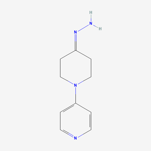 315494-42-9 (1-pyridin-4-ylpiperidin-4-ylidene)hydrazine chemical structure