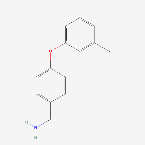 864263-07-0 [4-(3-methylphenoxy)phenyl]methanamine chemical structure