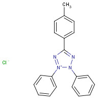 16755-66-1 5-(4-methylphenyl)-2,3-diphenyltetrazol-2-ium;chloride chemical structure