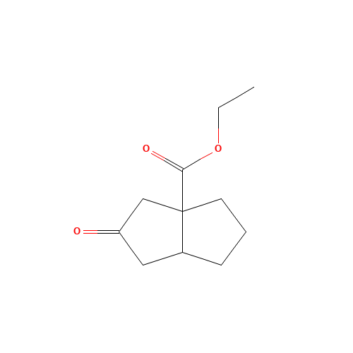 180573-21-1 ethyl 5-oxo-1,2,3,4,6,6a-hexahydropentalene-3a-carboxylate chemical structure