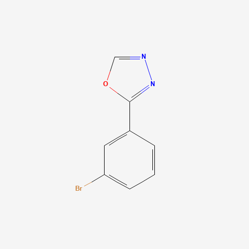 5378-34-7 2-(3-bromophenyl)-1,3,4-oxadiazole chemical structure