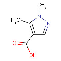 31728-75-3 1,5-dimethylpyrazole-4-carboxylic acid chemical structure