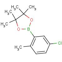 1352426-91-5 2-(5-chloro-2-methylphenyl)-4,4,5,5-tetramethyl-1,3,2-dioxaborolane chemical structure