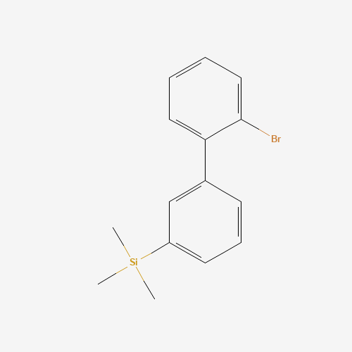 187275-75-8 [3-(2-bromophenyl)phenyl]-trimethylsilane chemical structure