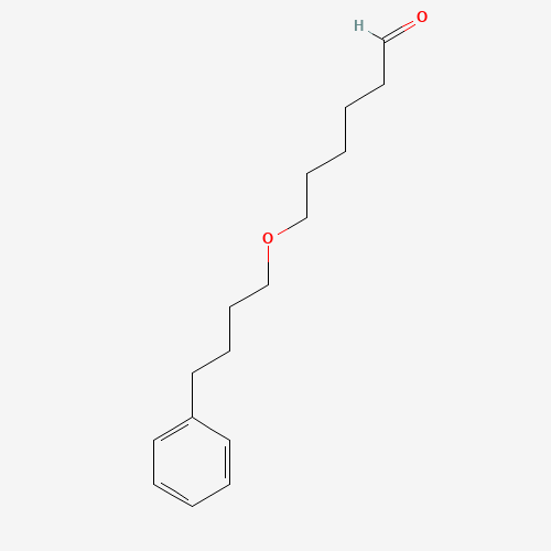 97664-54-5 6-(4-phenylbutoxy)hexanal chemical structure