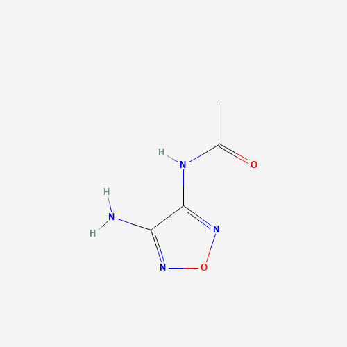 140706-47-4 N-(4-amino-1,2,5-oxadiazol-3-yl)acetamide chemical structure