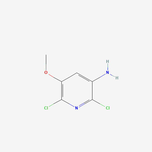 720666-44-4 2,6-dichloro-5-methoxypyridin-3-amine chemical structure