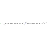 1812-53-9 dihexadecyl(dimethyl)azanium;chloride chemical structure