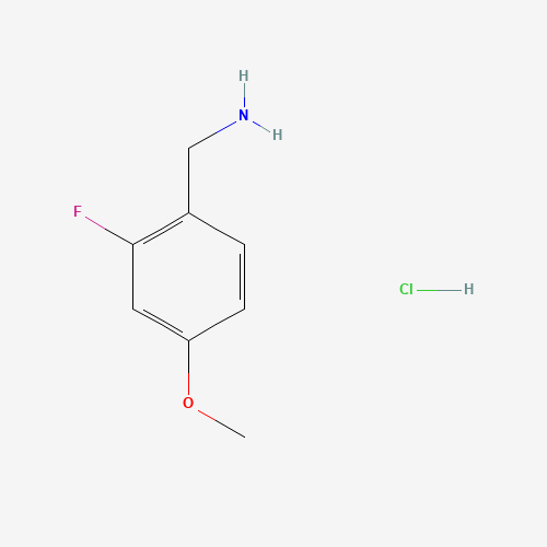 937783-85-2 (2-fluoro-4-methoxyphenyl)methanamine;hydrochloride chemical structure
