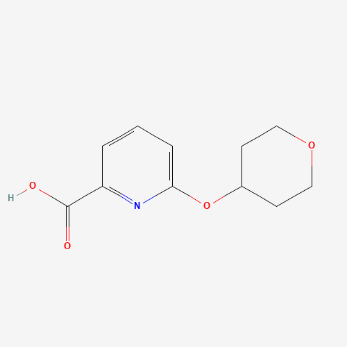 906352-78-1 6-(oxan-4-yloxy)pyridine-2-carboxylic acid chemical structure