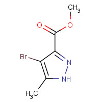 1232838-31-1 methyl 4-bromo-5-methyl-1H-pyrazole-3-carboxylate chemical structure