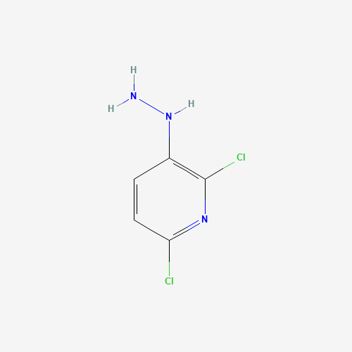 1035173-57-9 (2,6-dichloropyridin-3-yl)hydrazine chemical structure