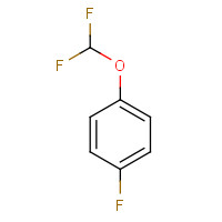 34888-09-0 1-(difluoromethoxy)-4-fluorobenzene chemical structure